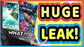 CONFIRMED Nintendo Switch Leak Appears! |  Nintendo Switch 2 / pro Date + HUGE Feature!