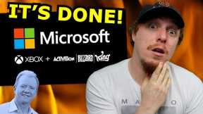 The Microsoft deal to buy Activision IS DONE! Xbox WINS over PlayStation in Court!