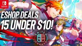 NEW Nintendo ESHOP Sale Has Over 1000 Deals! 15 Under $10! Nintendo Switch ESHOP Deals