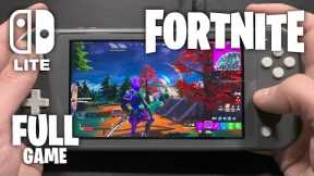 Fortnite on Nintendo Switch Lite #539