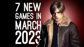 7 New Games Out in March 2023 for PS5, PS4, Xbox Series X, Xbox One, PC, Switch