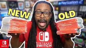 Showcasing My Expansive Nintendo Switch Game Collections