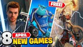 8 New Games April (2 FREE GAMES)