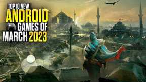 Top 10 New High Graphics Games for Android of March 2023 | (Online/Offline)