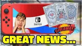 Nintendo Switch GREAT NEWS Just Hit! + Big Console Giveaway!
