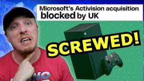 Xbox is BLOCKED from Buying ACTIVISION BLIZZARD! The Microsoft deal is DEAD!