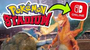 Pokémon Stadium on Nintendo Switch is INSANE