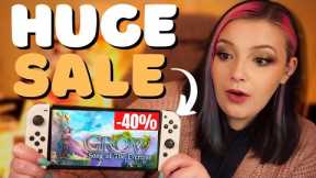 HUGE Cozy Game Sale You Don't Want to Miss! (Nintendo Switch)