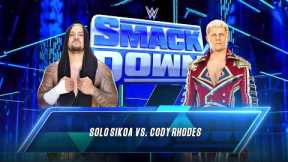 WWE 2K23 - Cody Rhodes vs. Solo Sikoa WWE SmackDown Gameplay