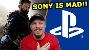 Sony PlayStation is VERY MAD at Xbox today...