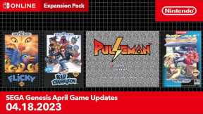 SEGA Genesis – April 2023 Game Updates – Nintendo Switch Online
