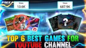 Top 6 Best Mobile Games For Gaming Channel