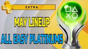 Playstation Plus Extra Games May 2023 | 7 Fun & Easy Must Play Platinum Games - PS4, PS5