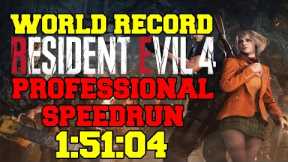 Resident Evil 4 Remake Professional Speedrun 1:51:04 (World Record)