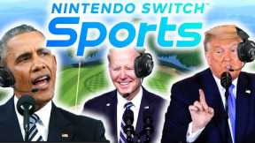 US Presidents Play Nintendo Switch Sports Golf