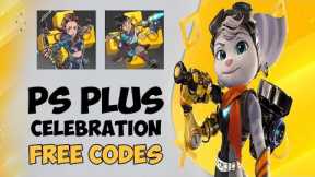 PlayStation Plus Celebration Free Codes