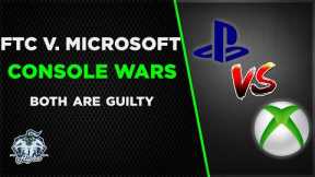 I will now talk about the FTC vs Microsoft legal dispute and The Console Wars for 13 minutes