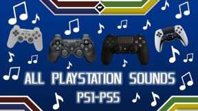 🎮 ALL SONY PLAYSTATION SOUNDS (PS1-PS5) 🎮