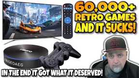 I Almost QUIT YouTube Because Of This Review.... The 60k Retro Game Console Frigedaeg T95Q!