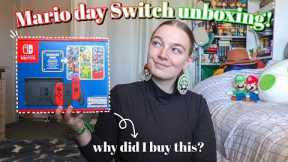 Why I bought THIS Switch in 2023 | Reasons + Nintendo Switch Unboxing!🍄
