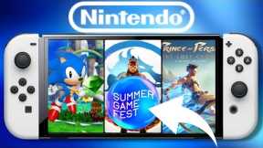 Every NEW Nintendo Switch Game At Summer Game Fest 2023!