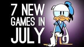 7 New Games Out in July 2023 for PS5, PS4, Xbox Series X, Xbox One, PC, Switch
