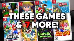 EVERY Nintendo Switch Game Releasing Before Switch 2