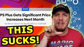 HUGE SONY L! PlayStation Plus Gets a BIG Price Increase!