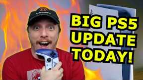 HUGE PS5 Update TODAY! Bigger STORAGE, Bug Fixes, and the PlayStation BEEP is GONE?!