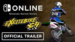 Nintendo Switch Online + Expansion Pack - Official Excitebike 64 Trailer