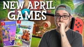 9 NEW NINTENDO SWITCH + PC GAMES YOU NEED TO PLAY IN APRIL!!