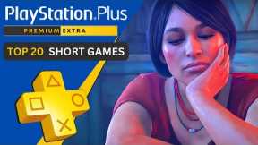 Top 20 PlayStation Plus Games You Can Beat in 2 Days or Less | SEPTEMBER 2023