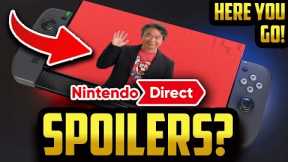 Nintendo Direct This Week?  Switch 2 Update!