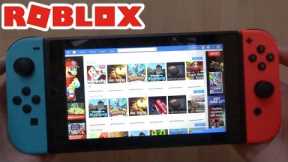 ROBLOX Website On The Nintendo Switch! (Simple Tutorial)