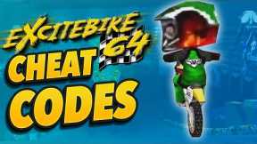 EPIC Cheat Codes in Excitebike 64 on Switch! (Big Heads, Invincibility, & More!)