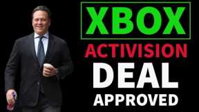 Microsoft Activision Deal Gets Approved | Xbox UK Deal Update | Microsoft Activision Deal