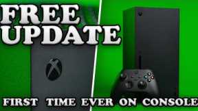 Microsoft Gives AMAZING Free Feature To Xbox Owners With New Update! The First Time On Console!