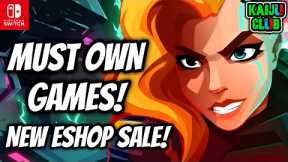 MUST OWN GAMES! NEW Nintendo Switch Eshop Sale! The BEST Deals!