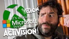 Microsoft/Xbox Acquires Activision - UK Drops Restraints - Adam Koralik