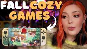 The BEST Cozy Games For Halloween on the Nintendo Switch!