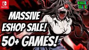 MASSIVE NEW Nintendo Switch Eshop Sale With 50+ AWESOME Games!