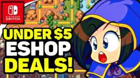 BIG Nintendo Switch EShop Sale! 20 Great Deals Under $5!