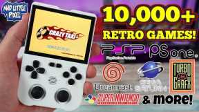 WOW! That's A LOT Of RETRO Games! Cheap NEW Emulation Handheld Plays It ALL!