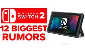 NINTENDO SWITCH 2 - 12 BIGGEST RUMORS You Need to Know About