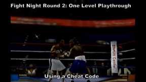 Fight Night Round 2 One Level Playthrough using a Ps2 Cheat Code :D #Playstation #Sony #Ps2 #Sub