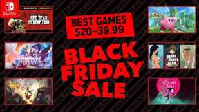 VERY BEST Nintendo Black Friday eShop Sales! 25 Must Play Switch Games!