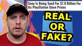 PlayStation is being sued for $7.9 BILLION!!