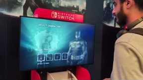 Batman Arkham City Nintendo Switch Official Gameplay - Armored Suit Confirmed!