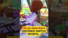 Did you know that in NINTENDO SWITCH SPORTS...