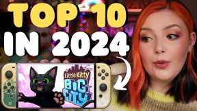 My Most Anticipated Nintendo Switch Games for 2024!